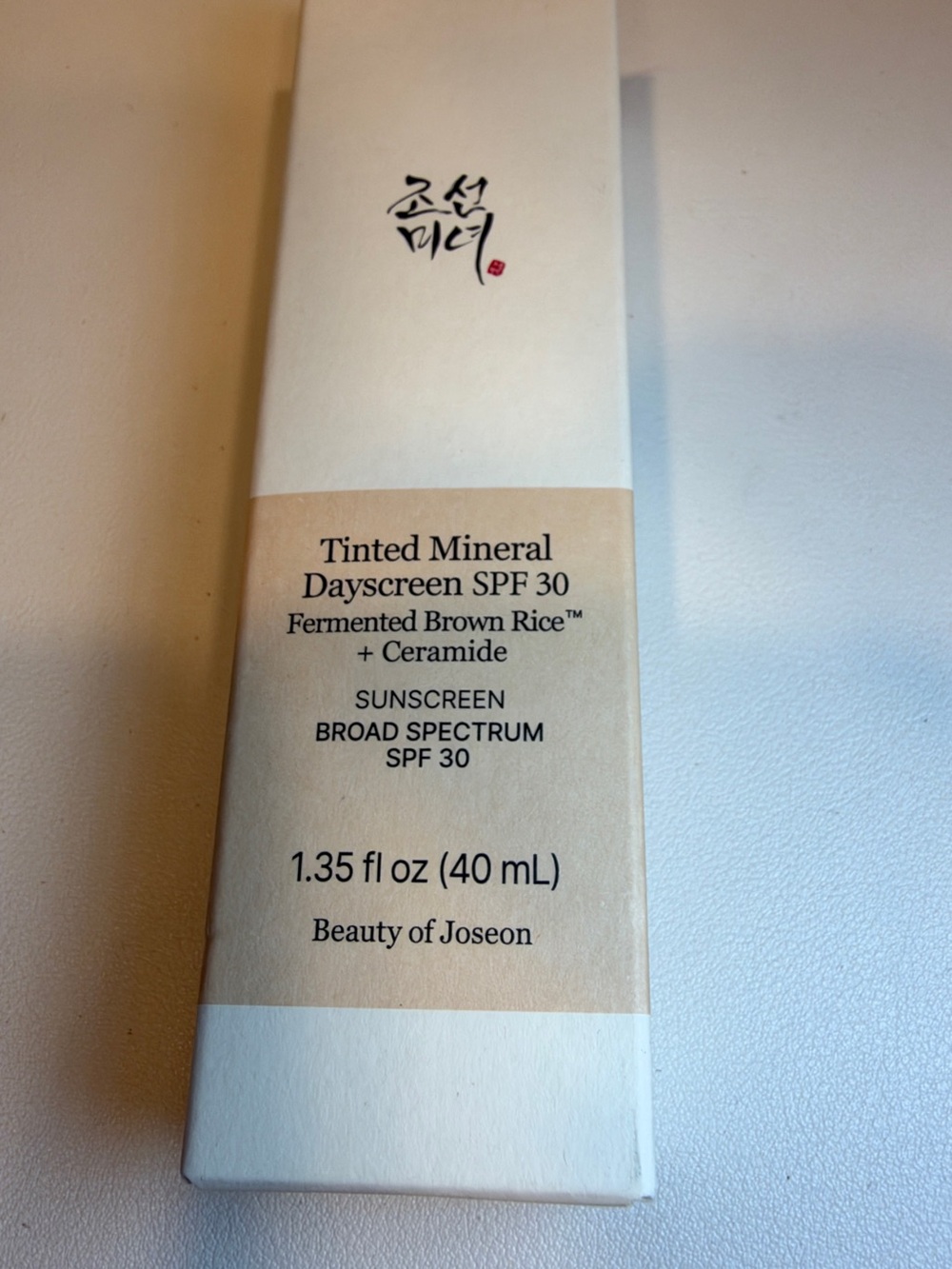Beauty of Joseon Tinted Mineral Dayscreen SPF30 w/Ceramide 21W - Fair Warm​
